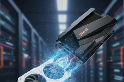 Galax GPU brand faces uncertain future as Palit absorbs operations — AI-generated illustration