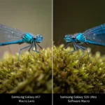 Samsung Galaxy A57 macro lens loses badly to S26 Ultra — AI-generated illustration