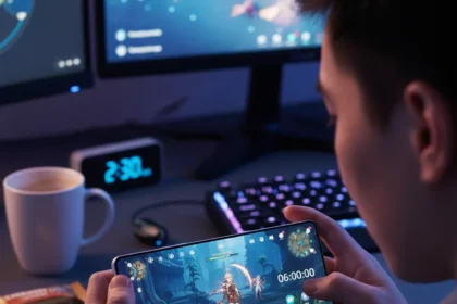 Galaxy S26 Ultra gaming test: 6 hours of Genshin Impact reveals mobile's leap — AI-generated illustration