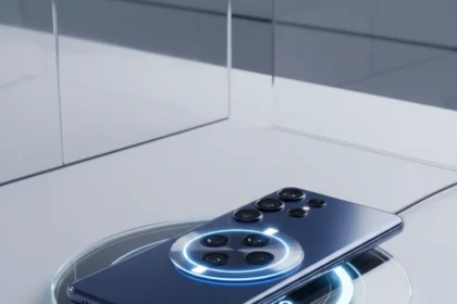 Galaxy S27 redesign hints at Qi2 charging integration — AI-generated illustration