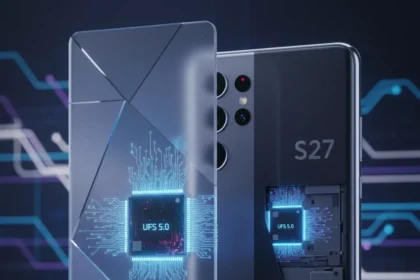 Galaxy S27 UFS 5.0 storage upgrade won't reach every model — AI-generated illustration