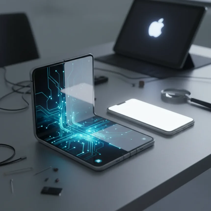 Galaxy Z Fold 8 display stagnation signals a troubling cost-cutting trend — AI-generated illustration