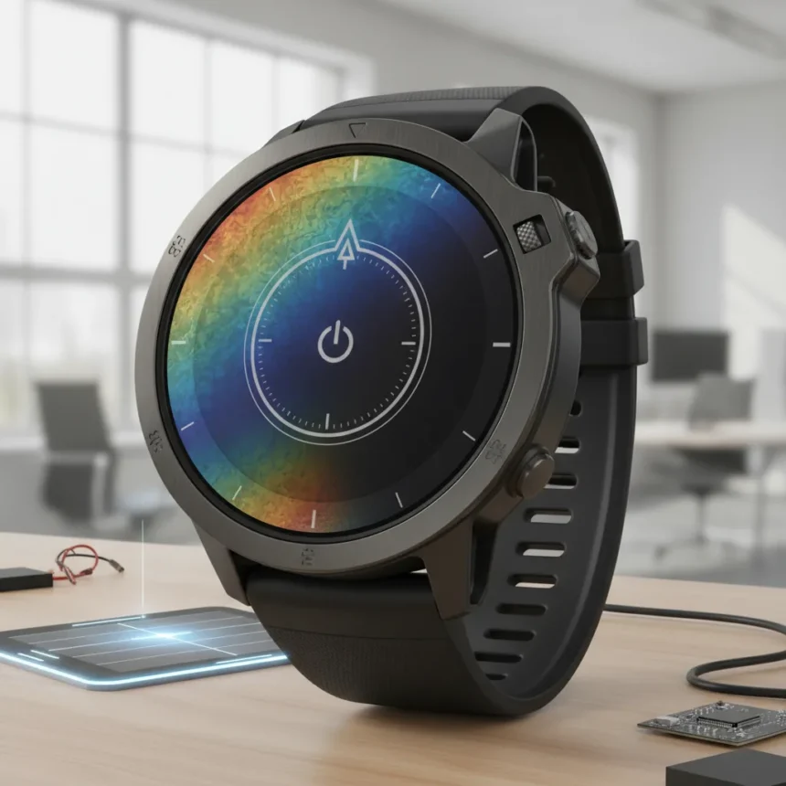 Garmin Fenix 9 needs Power Glass solar to justify the hype — AI-generated illustration