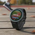 Garmin Forerunner 165 hits $199.99 — best budget running watch deal — AI-generated illustration