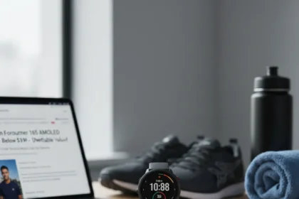 Garmin Forerunner 165 AMOLED drops below $190 — AI-generated illustration