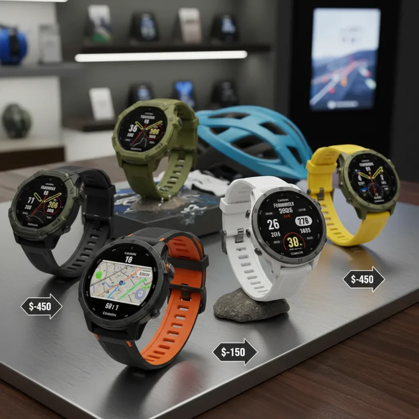 Garmin smartwatch sale cuts $450 off Epix Pro and more — AI-generated illustration