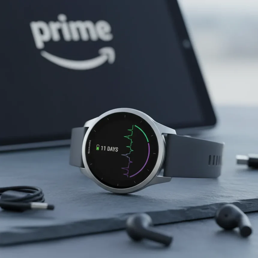 Garmin Vívoactive 5 hits record low, making 11-day battery smartwatch a steal — AI-generated illustration