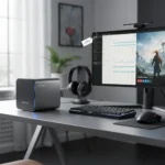 Geekom A7 MAX Mini-PC Delivers Desktop Power at 21% Off Today — AI-generated illustration