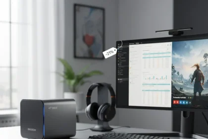 Geekom A7 MAX Mini-PC Delivers Desktop Power at 21% Off Today — AI-generated illustration