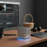 Geekom mini PC deals beat Amazon pricing for office and content work — AI-generated illustration