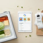 Google Gemini meal planning cuts grocery bills by $150 monthly — AI-generated illustration
