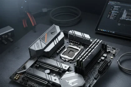 Gigabyte X870E Aorus Xtreme X3D AI Top: Flagship Power, Flagship Compromises — AI-generated illustration