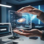 Glasses-Free 3D Light-Field Displays Finally Shed Their Bulk — AI-generated illustration