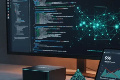 GMKtec AI coding bundle: $50 for 288,000 prompts beats subscriptions — AI-generated illustration