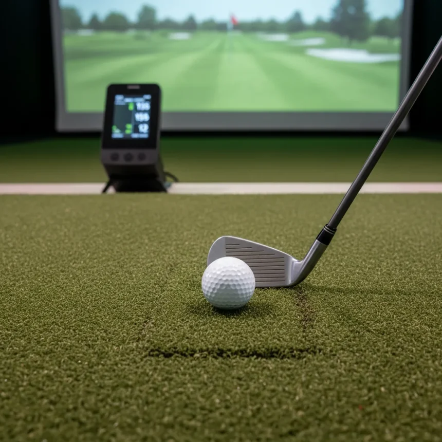 Why your golf simulator's hitting mat matters more than you think
