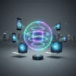 Google's AI layer strategy reshapes how apps will work — AI-generated illustration