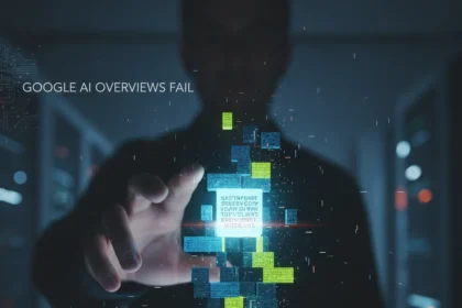 Google AI Overviews fail 1 in 10 times—but the real crisis is worse — AI-generated illustration
