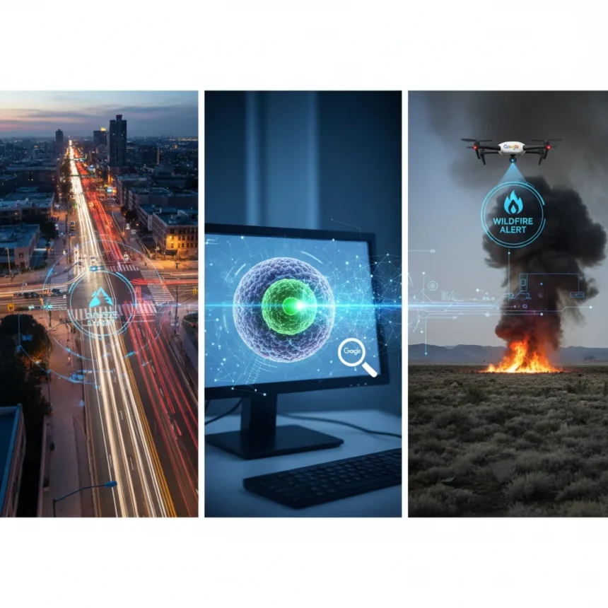 Google's Vision for AI Goes Beyond ChatGPT Hype — AI-generated illustration