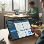 Google Classroom's NotebookLM integration transforms study habits — AI-generated illustration