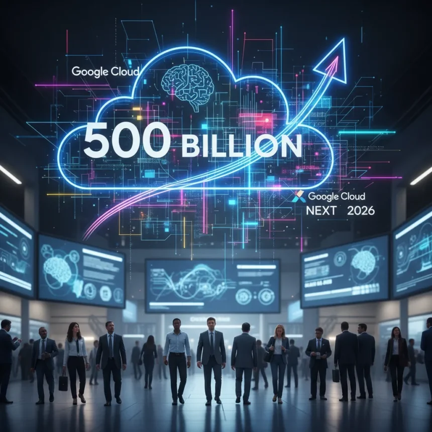 Google Cloud Next 2026: AI and cloud spending hit inflection point — AI-generated illustration