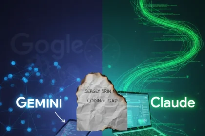 Google admits Gemini trails Claude in AI agent coding capabilities — AI-generated illustration