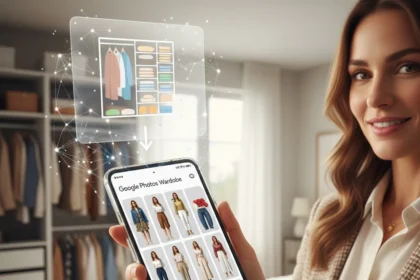 Google Photos Wardrobe transforms outfit chaos into AI-powered clarity — AI-generated illustration