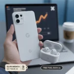 Google Pixel 10a hits $3.99/month at AT&T—no trade-in required — AI-generated illustration