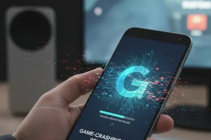 Google Pixel update fixes game-crashing bug affecting millions — AI-generated illustration