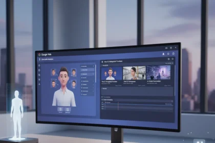 Google Vids AI upgrade adds custom avatars and Veo 3.1 — AI-generated illustration