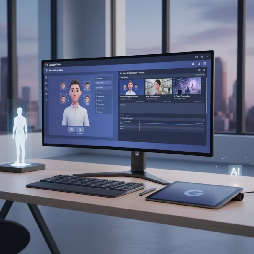 Google Vids AI upgrade adds custom avatars and Veo 3.1