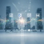 Google Workspace Intelligence shifts productivity from apps to agents — AI-generated illustration