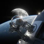 GoPro cameras prove their mettle on Artemis II mission — AI-generated illustration