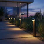 Govee's solar outdoor smart lights finally arrive — AI-generated illustration