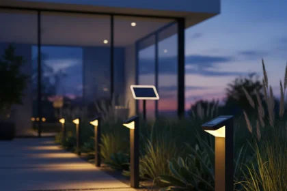 Govee's solar outdoor smart lights finally arrive — AI-generated illustration