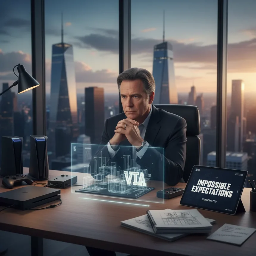 GTA 6 CEO Admits Terror Over Impossible Expectations — AI-generated illustration