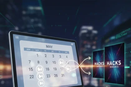 Hacks season 5 schedule shift: Double episodes coming in May — AI-generated illustration