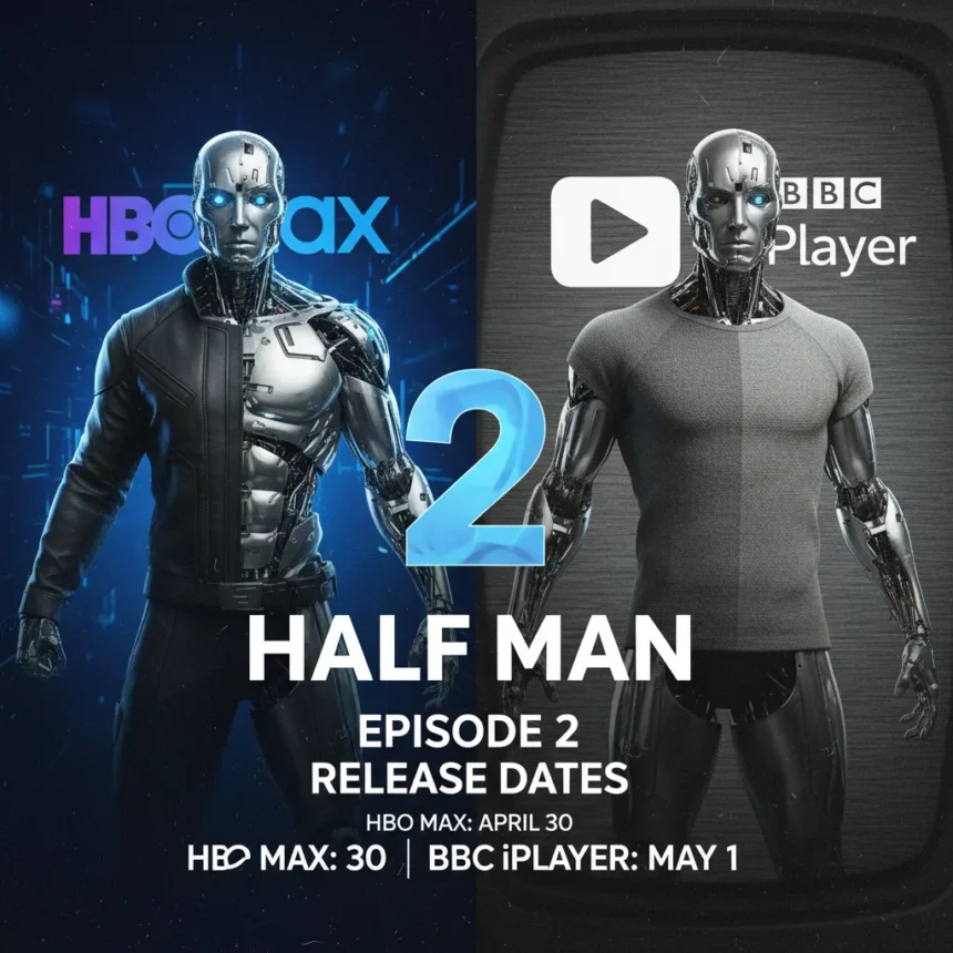 Half Man Episode 2 Release Date on HBO Max and BBC iPlayer — AI-generated illustration
