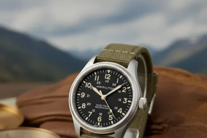 Hamilton Khaki Field Mechanical 36mm Nails Military Heritage