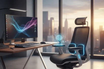 Hbada X7 Smart Chair Delivers AI Ergonomics, But Premium Pricing Stings — AI-generated illustration