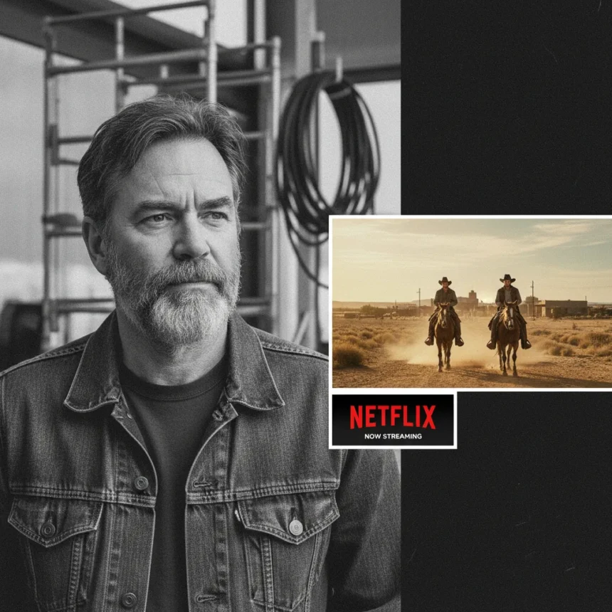 Hell or High Water director hasn't kept up with Taylor Sheridan's empire — AI-generated illustration