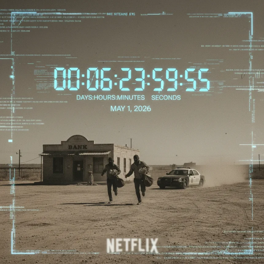 Hell or High Water: Taylor Sheridan's 97%-rated thriller exits Netflix May 1 — AI-generated illustration