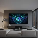 Hisense 136-inch MicroLED TV Proves Ultra-Premium Displays Are Ready for Homes — AI-generated illustration