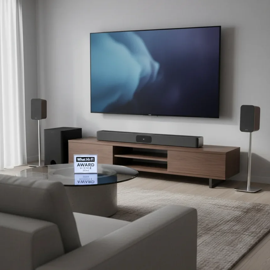 Hisense AX5125H Dolby Atmos soundbar hits £209—rare win for budget audio — AI-generated illustration