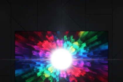 Hisense UR9 RGB Mini-LED TV Dazzles With Color But Stumbles on Contrast — AI-generated illustration