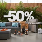Home Depot Spring Black Friday Sale: Up to 50% Off Patio, Grills, Tools — AI-generated illustration