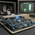 Homebrew 8086 ISA Accelerator Card Multiplies Performance by 250% — AI-generated illustration