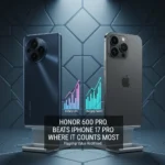 Honor 600 Pro Beats iPhone 17 Pro Where It Counts Most — AI-generated illustration