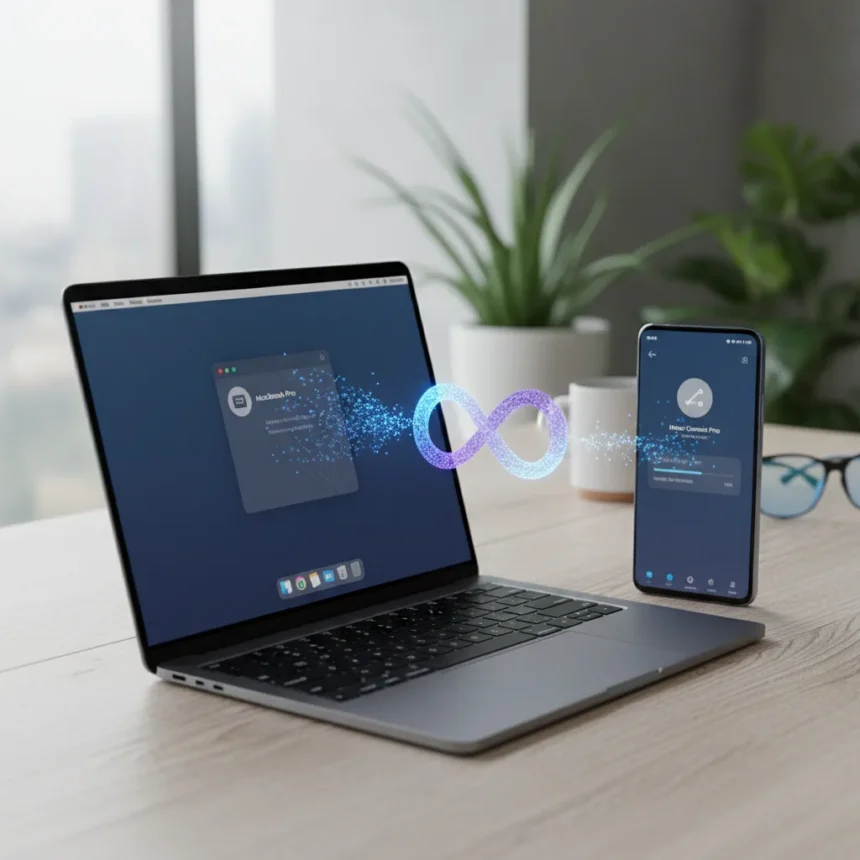 Honor Connect Makes Android-to-Mac File Sharing Actually Seamless — AI-generated illustration