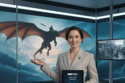 House of the Dragon season 3 star teases dragon riding and reshoots — AI-generated illustration