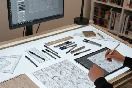 How to draw comic panels: 12 pro techniques for clarity — AI-generated illustration